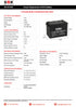 SOK 100Ah | SK12V100P 12Volt LiFePO4 Battery, Marine Grade Plastic Case. Non- Heated