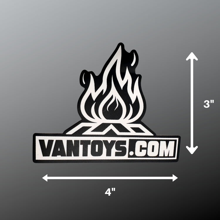 Van Toys Campfire Sticker