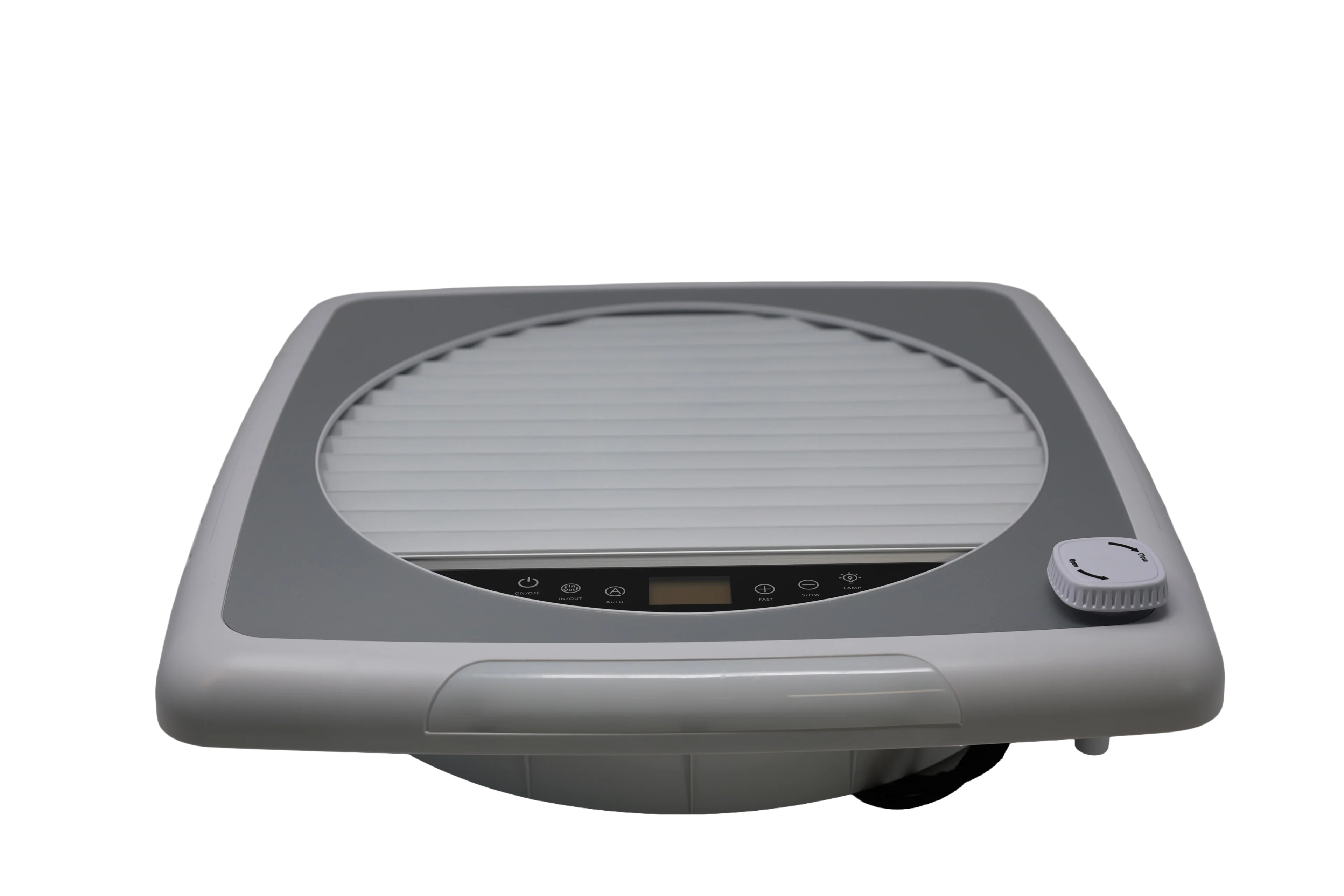 Tec Van - ProBreeze Roof Fan - Smoke Lid, White Interior