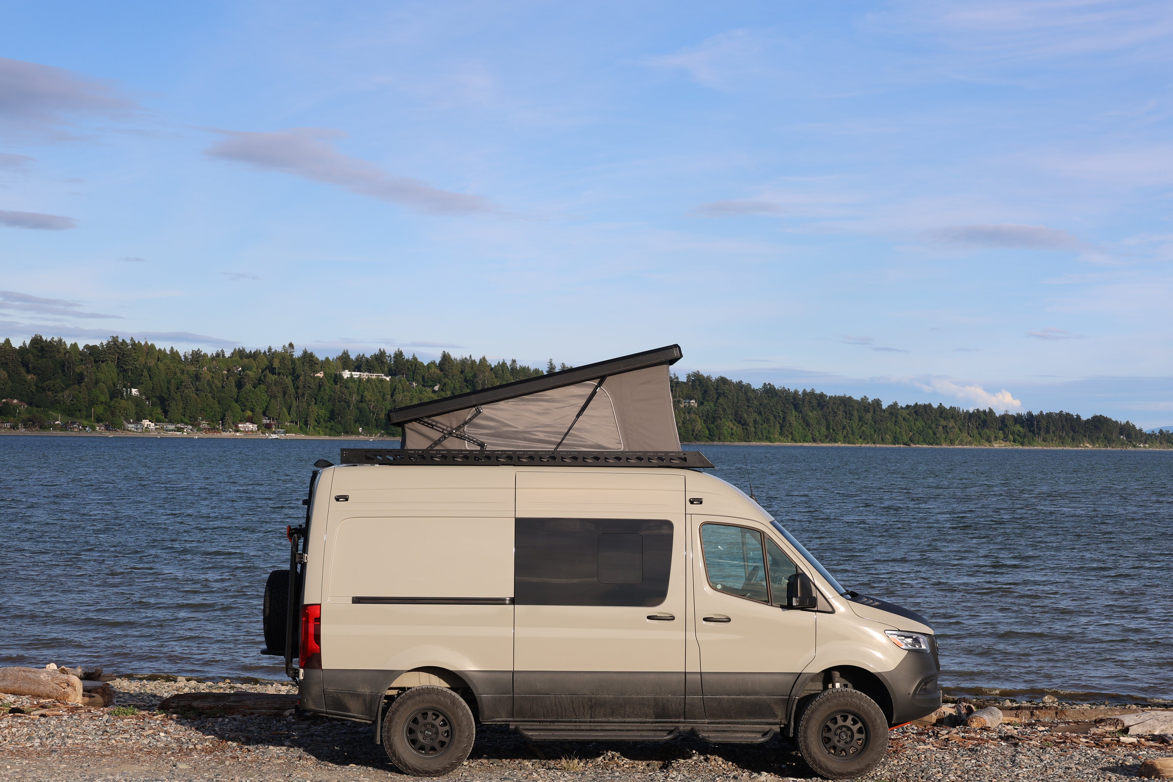 Sprinter Carbon Fiber Roof-Top Tent System