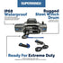 SuperWinch SX 10000SR 10,000 LBS Winch with Synthetic Rope