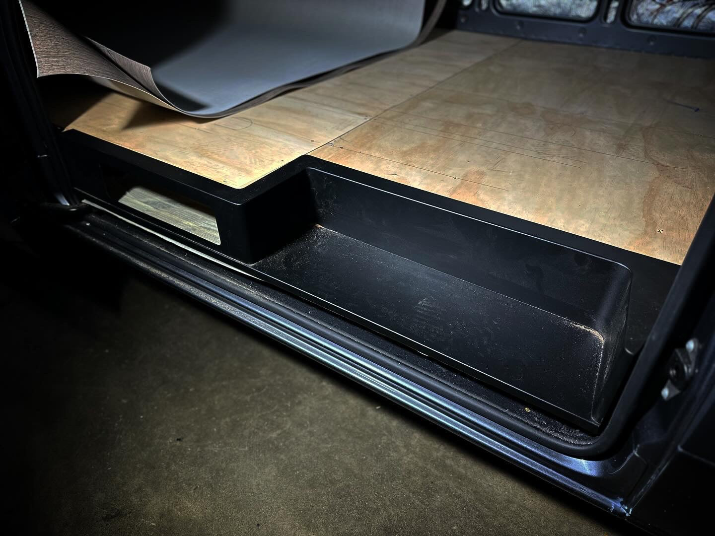 Mercedes Sprinter Sliding Door Storage Step | 2019+