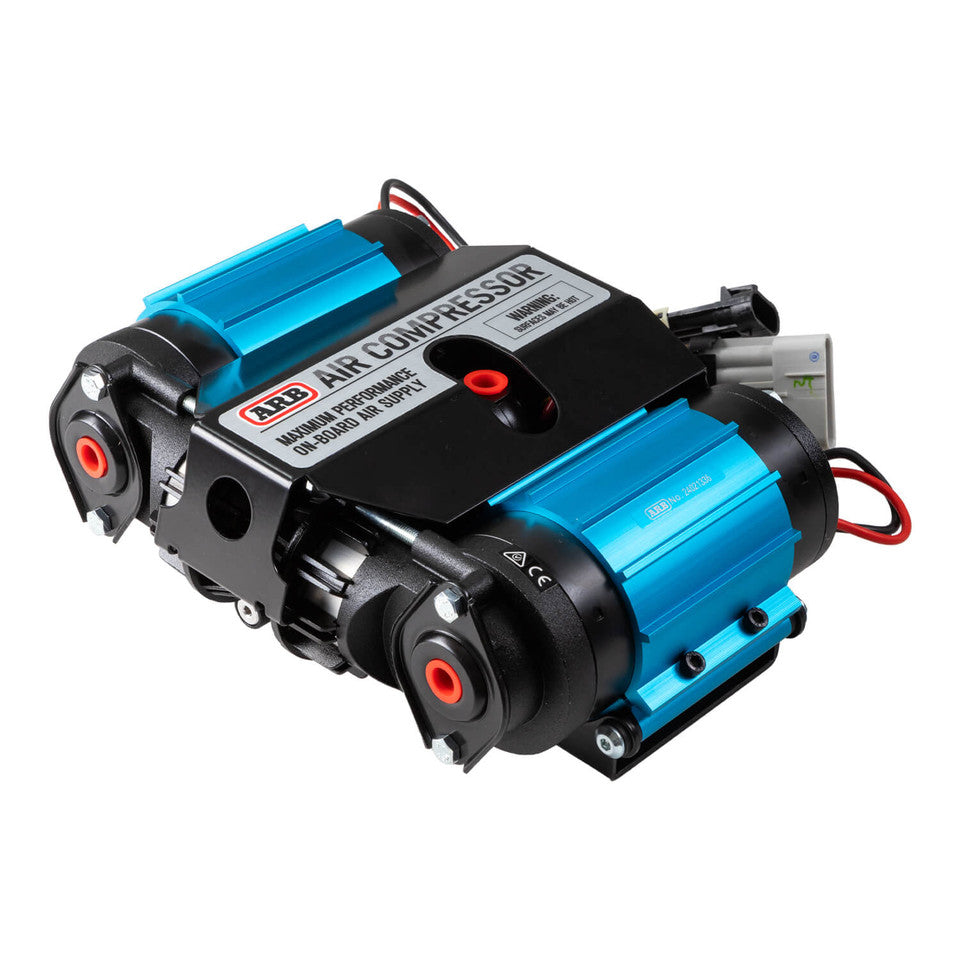 ARB On-Board Dual Air Compressor. Twin High Performance 12 Volt