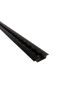 Flanged L Track For Campers - Anodized Matte Black