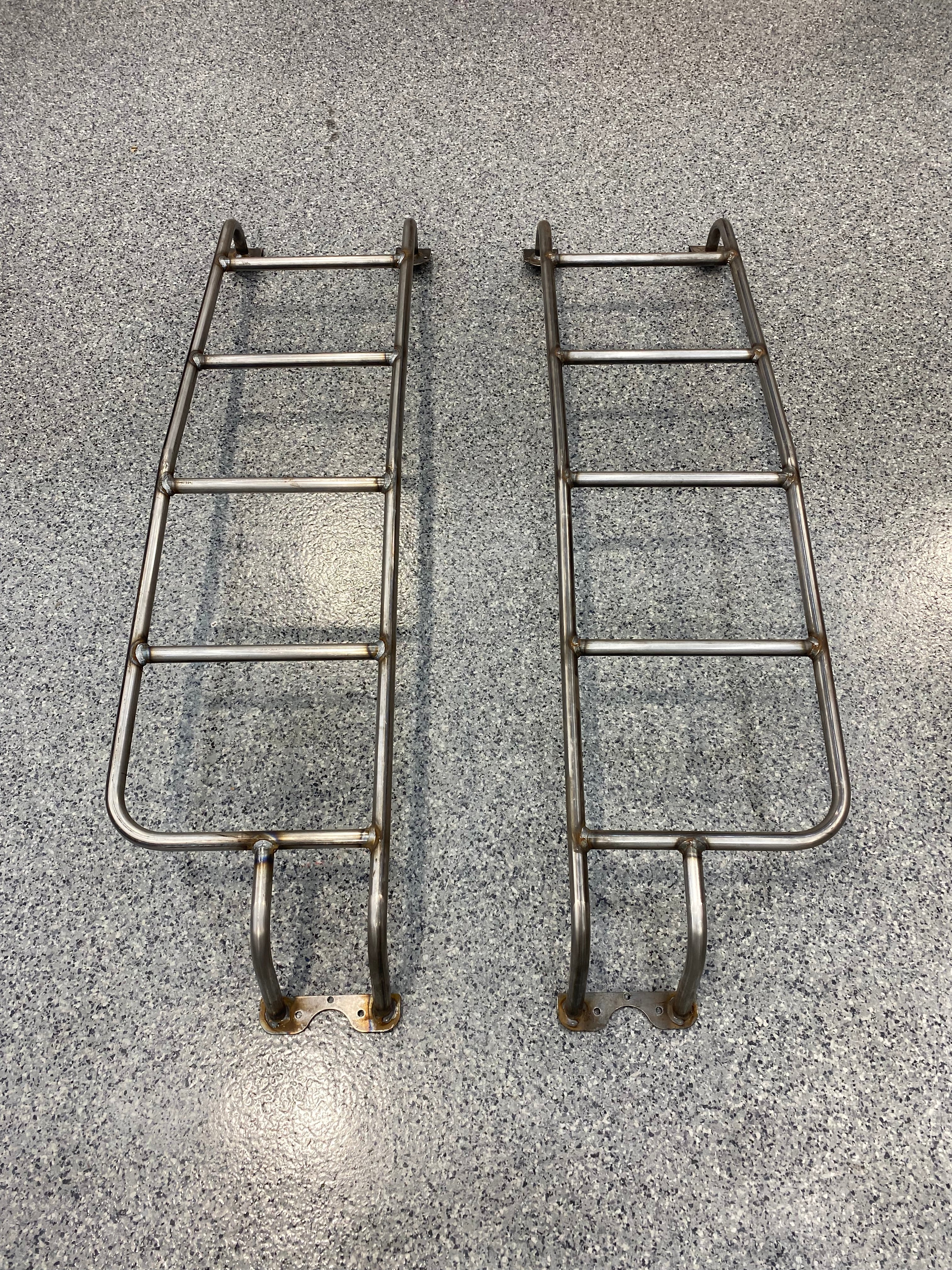 Ford Econoline - Raw Steel Ladder
