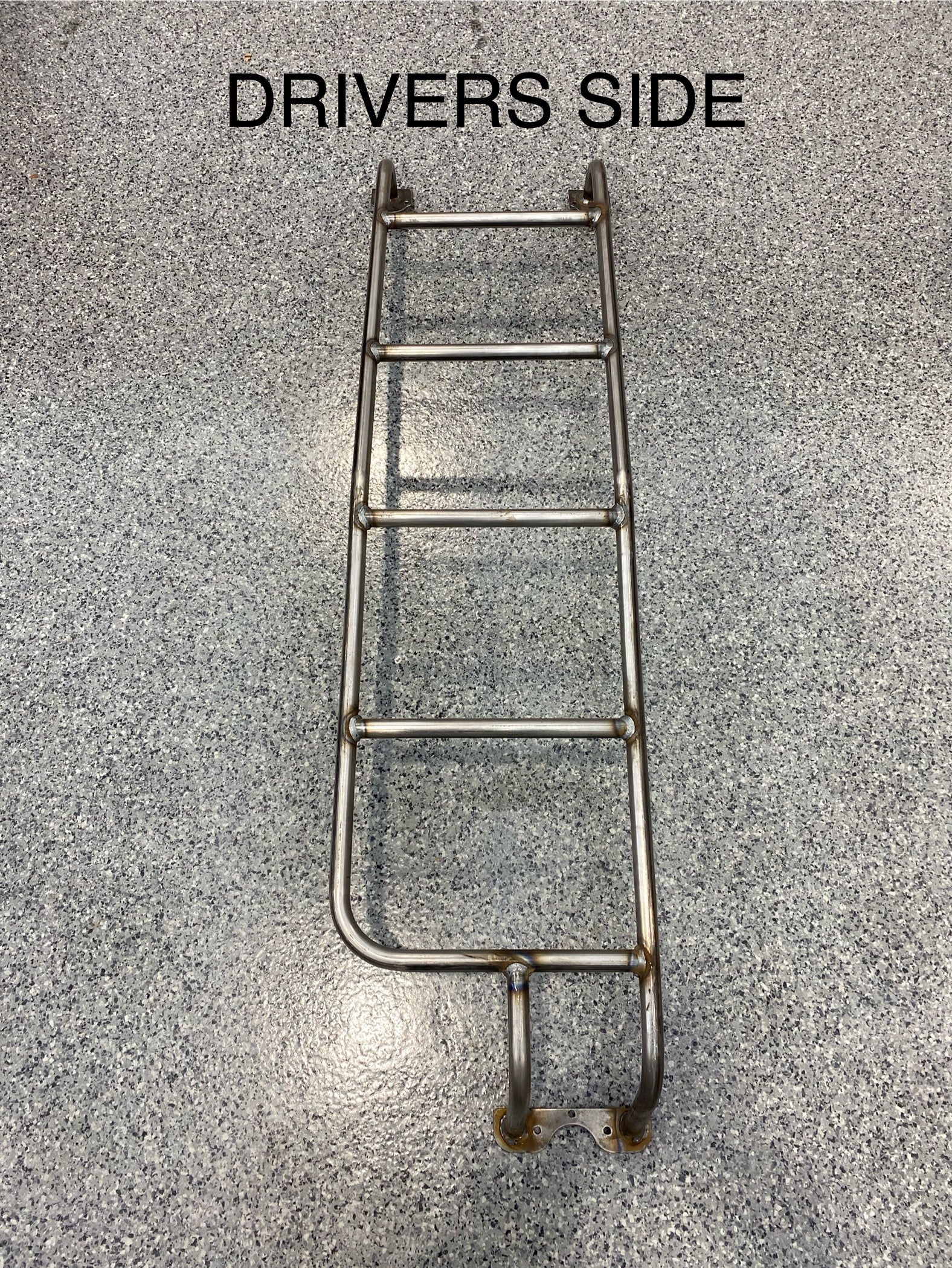 Ford Econoline - Raw Steel Ladder
