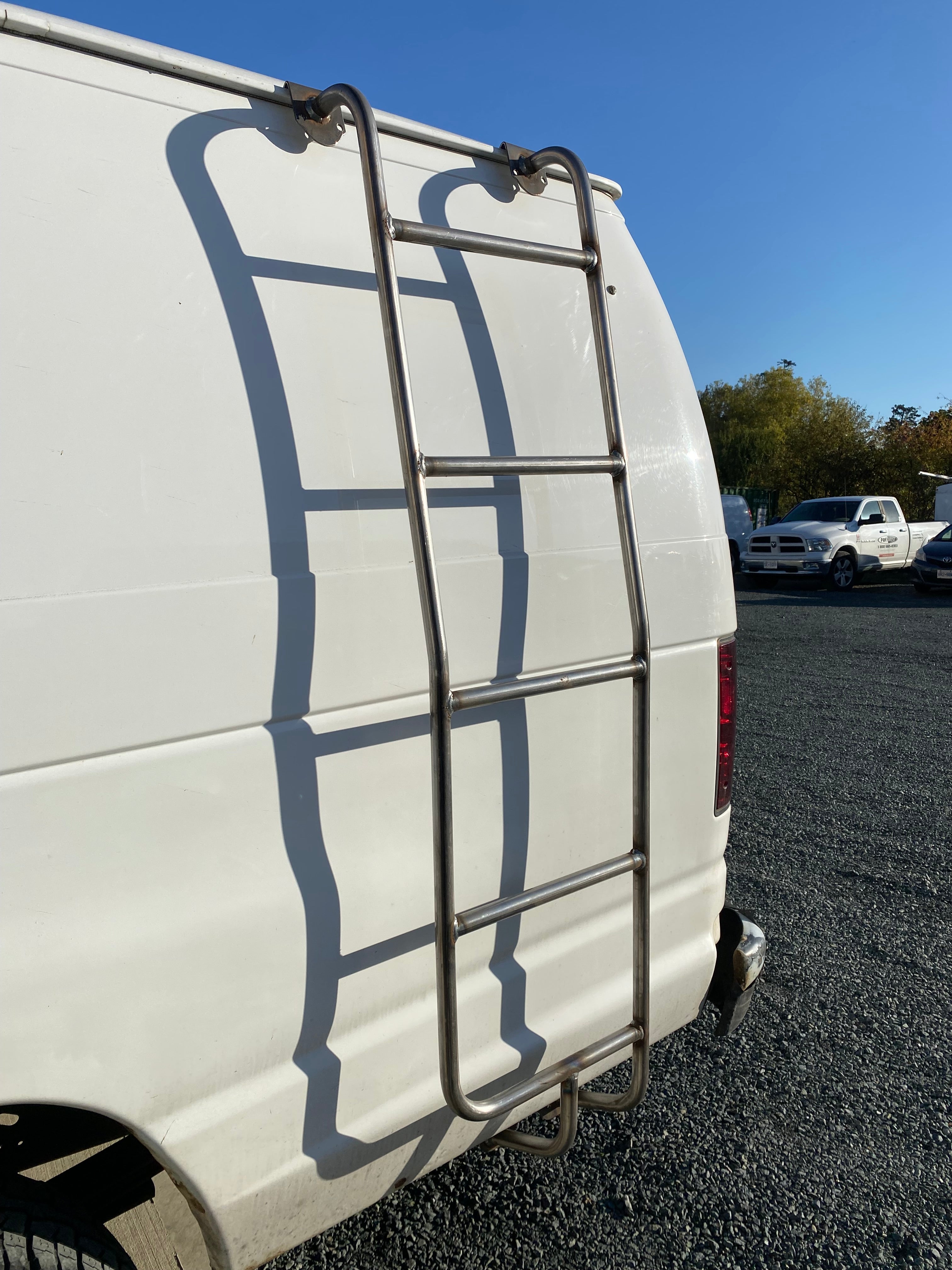 Ford Econoline - Raw Steel Ladder