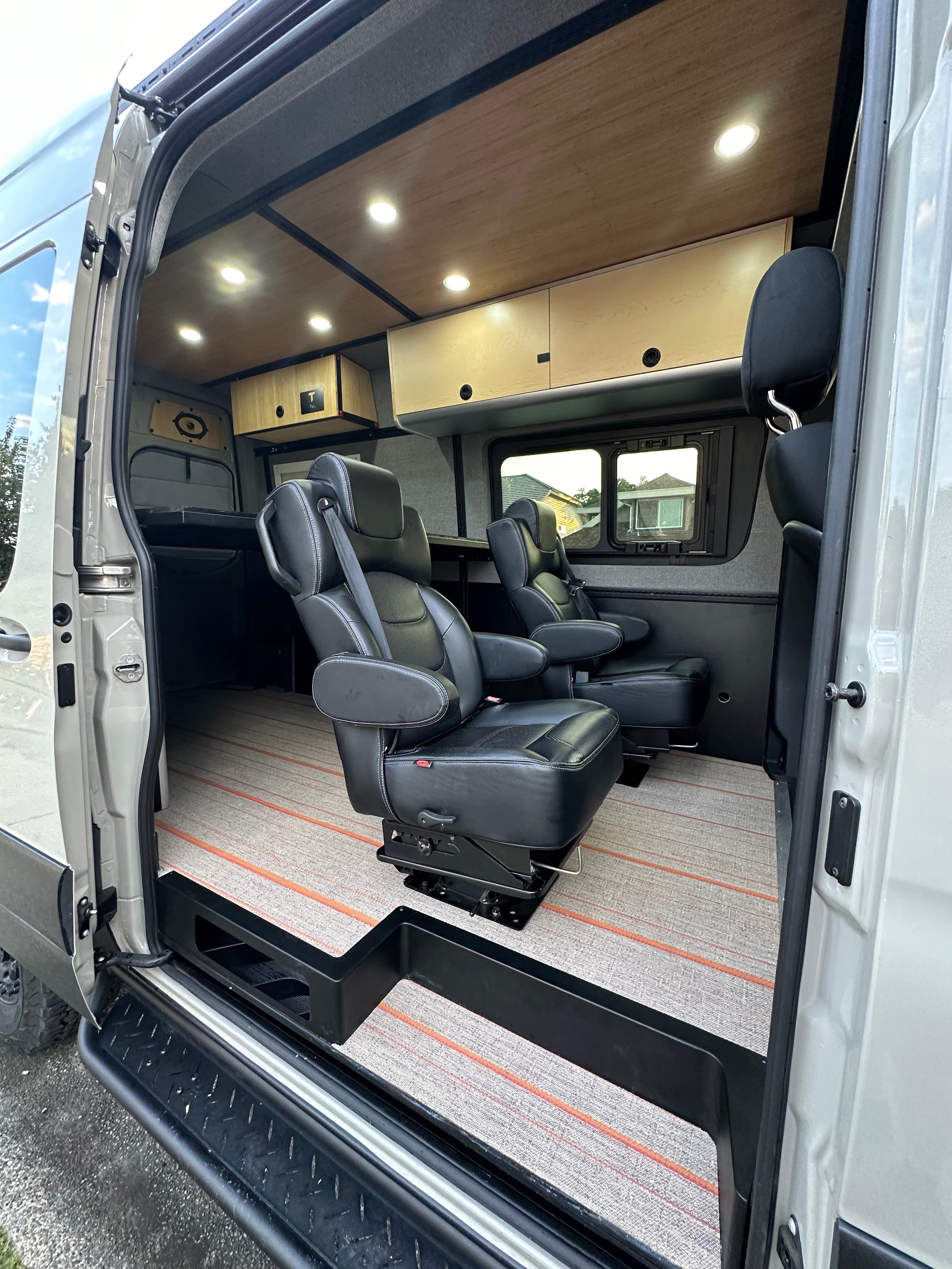 Mercedes Sprinter Sliding Door Storage Step | 2019+