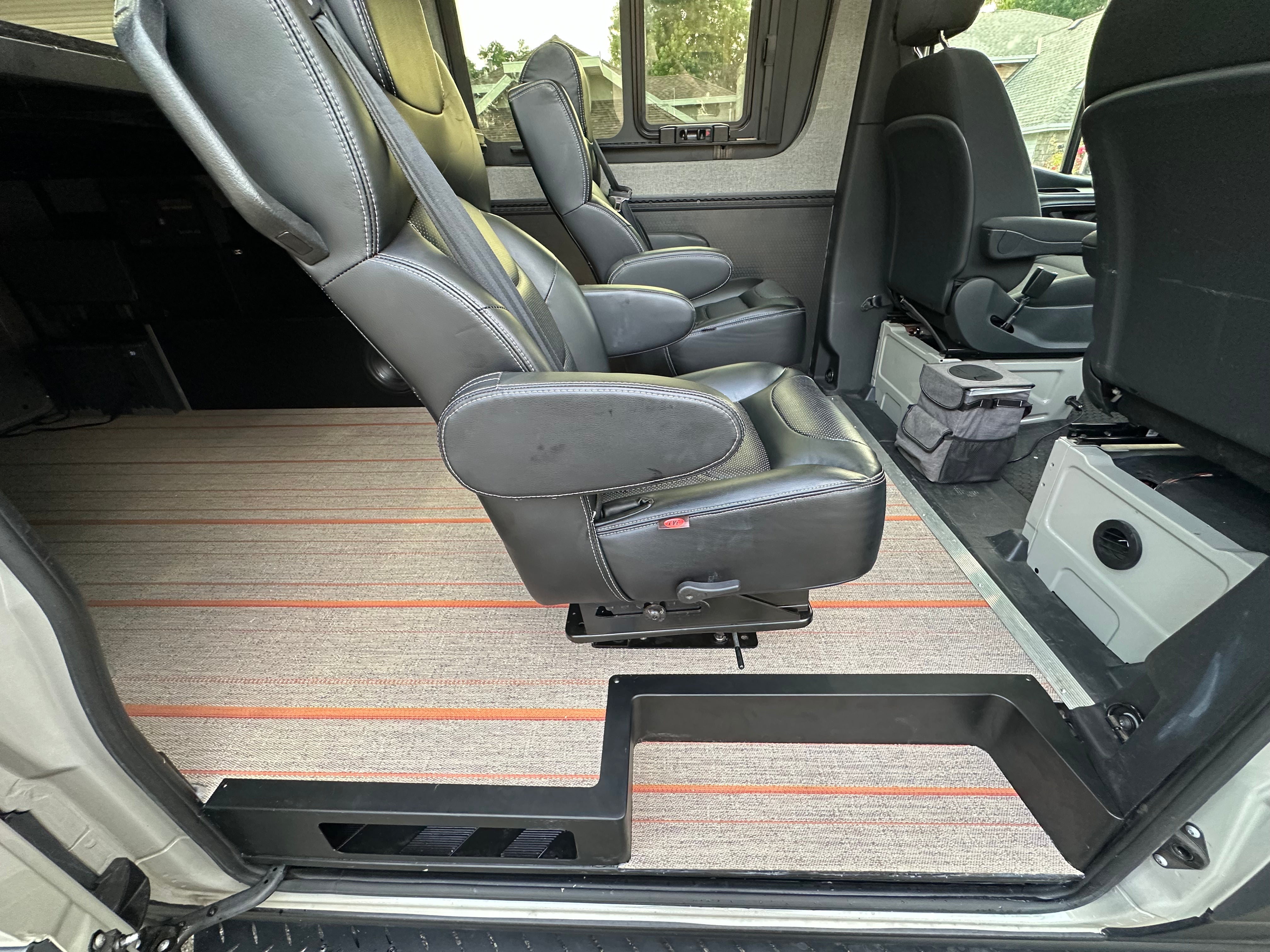 Mercedes Sprinter Sliding Door Storage Step | 2019+