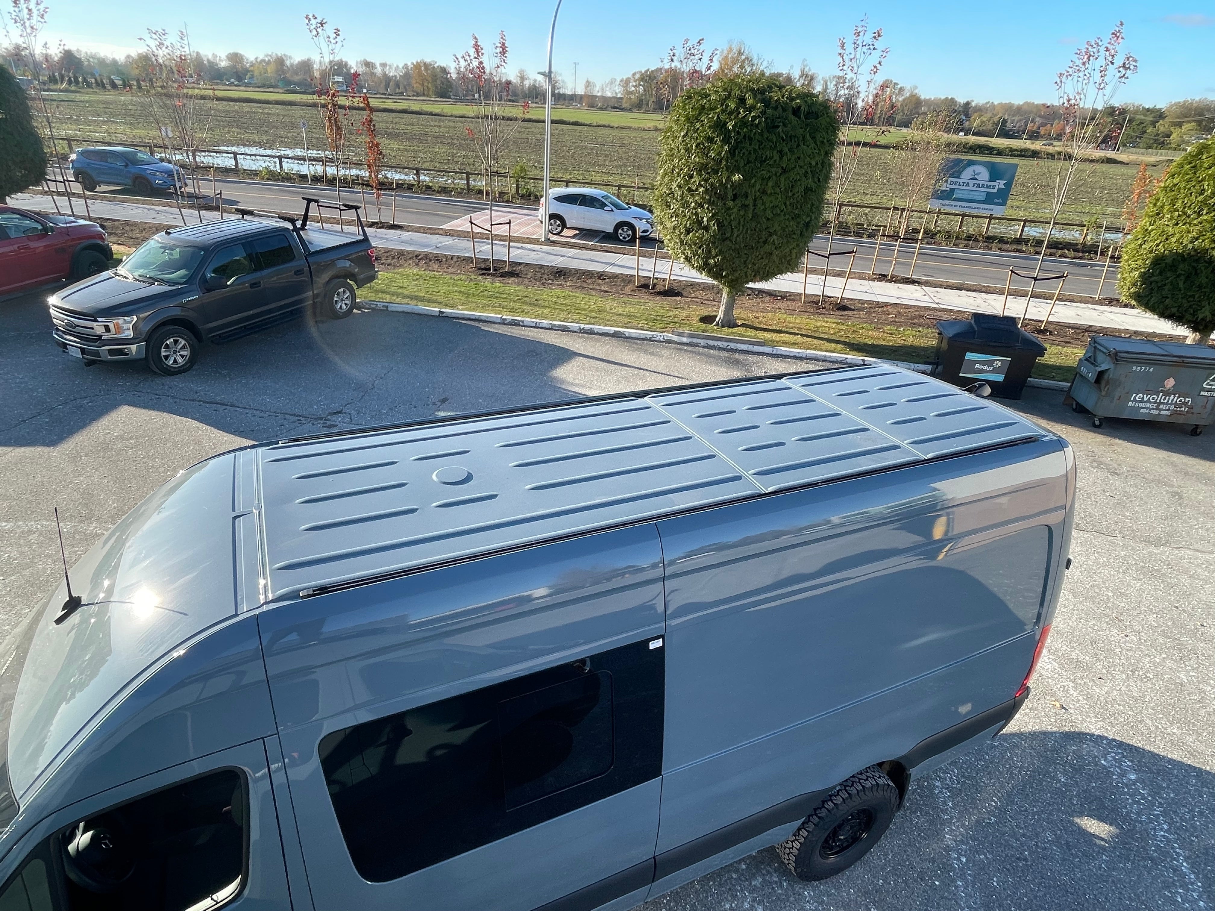 Sprinter Roof Rails | BLACK