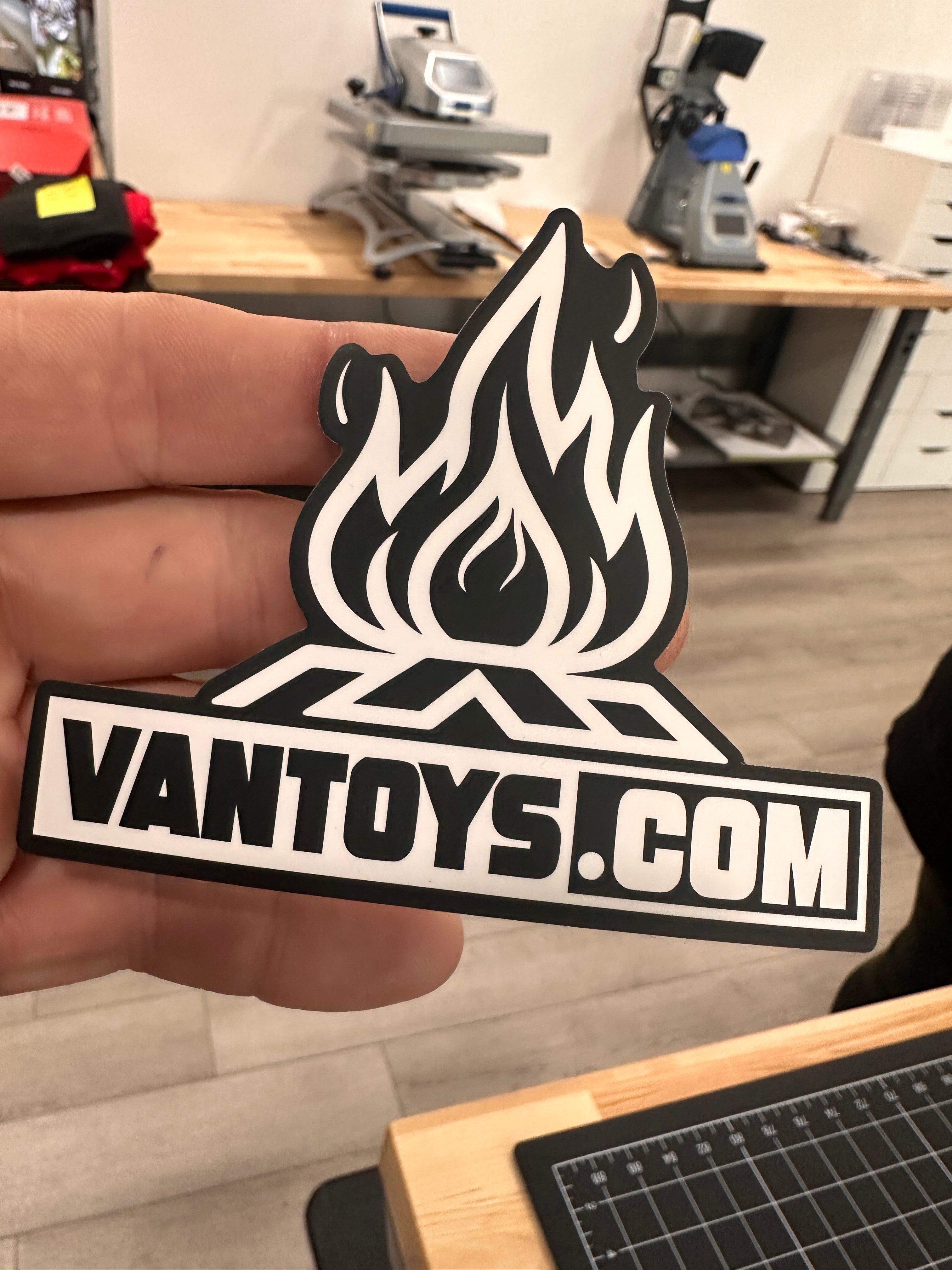 VanToys.com Sticker