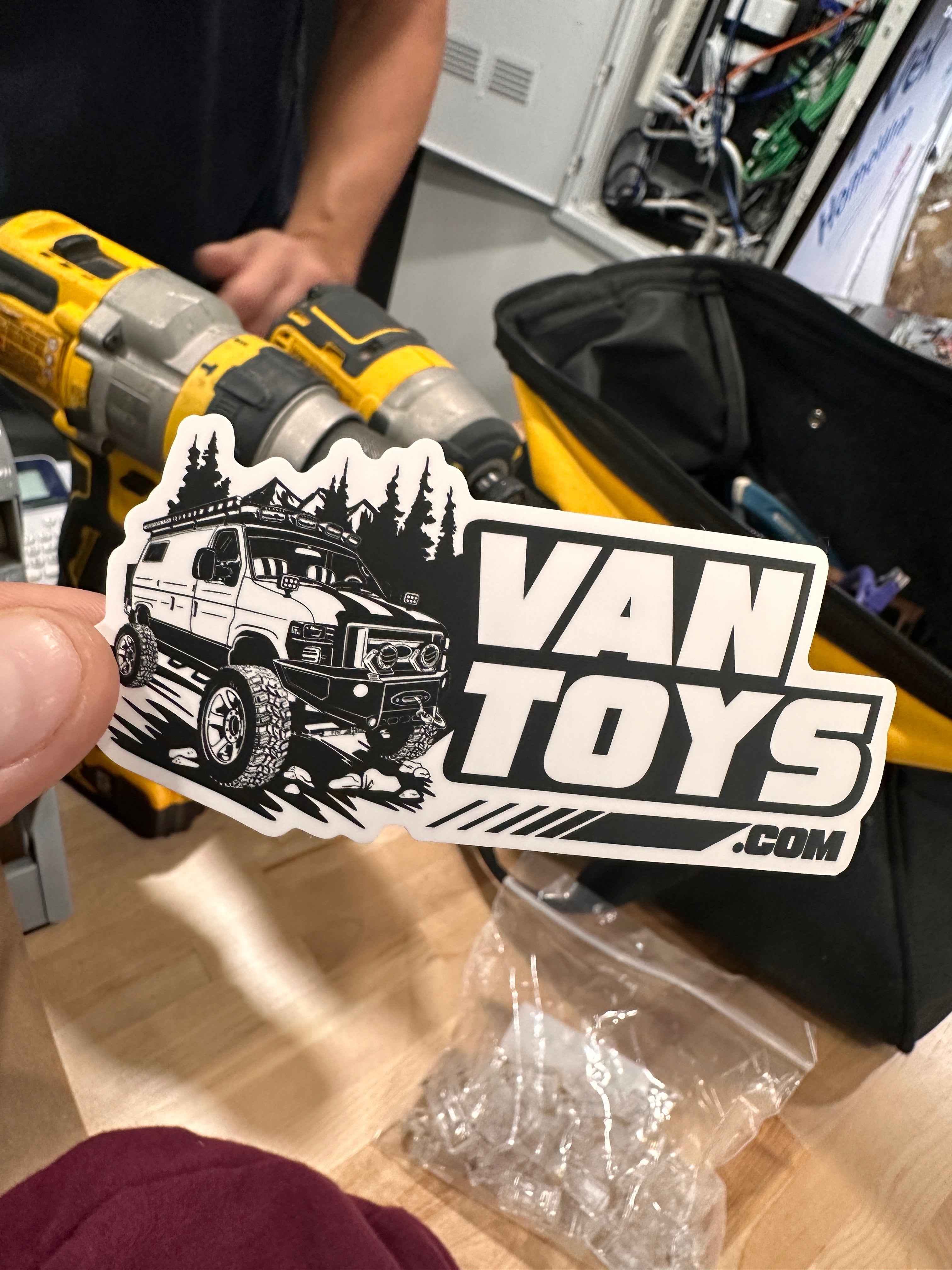 Van Toys Big Van Sticker