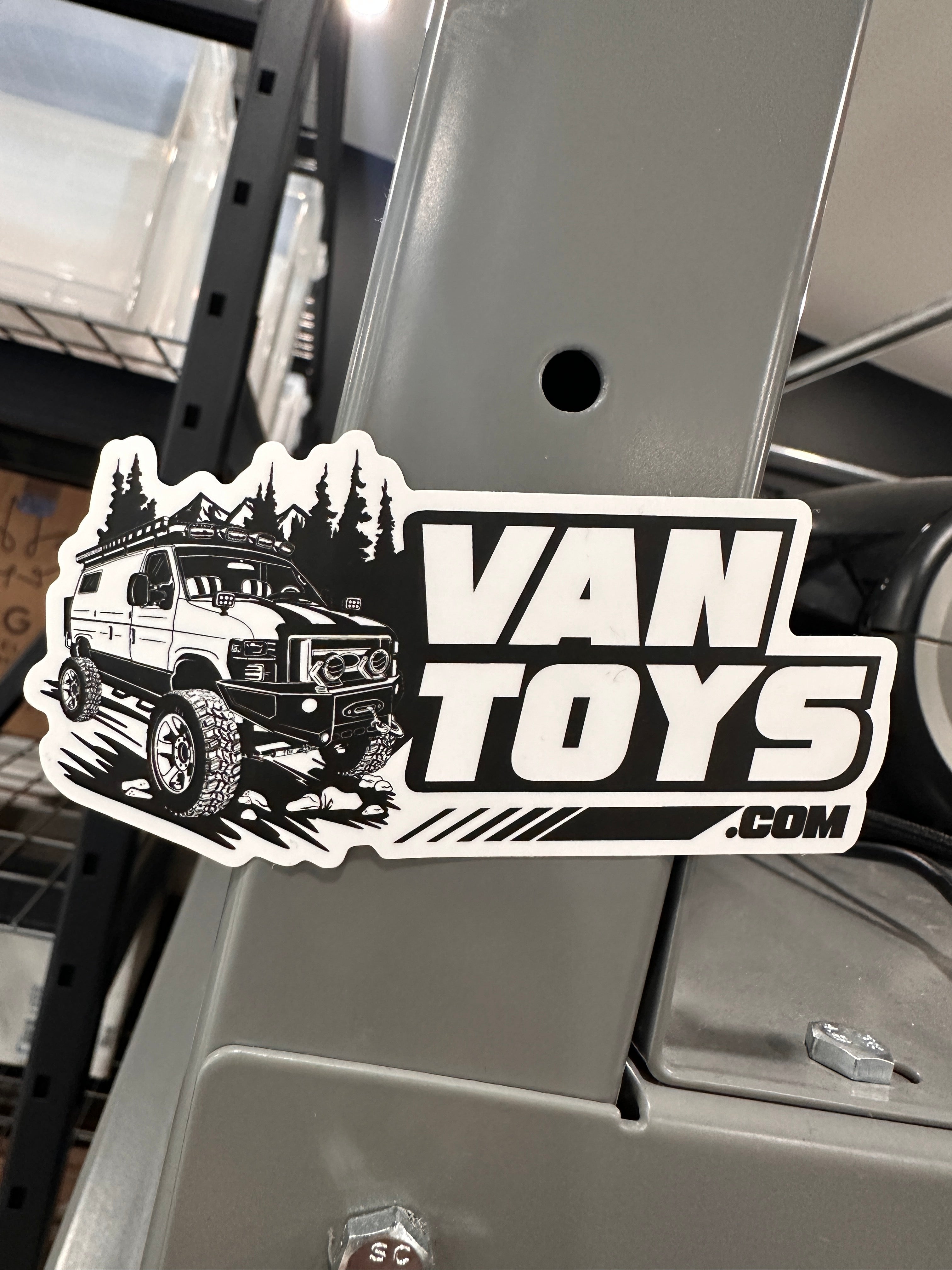 Van Toys Big Van Sticker