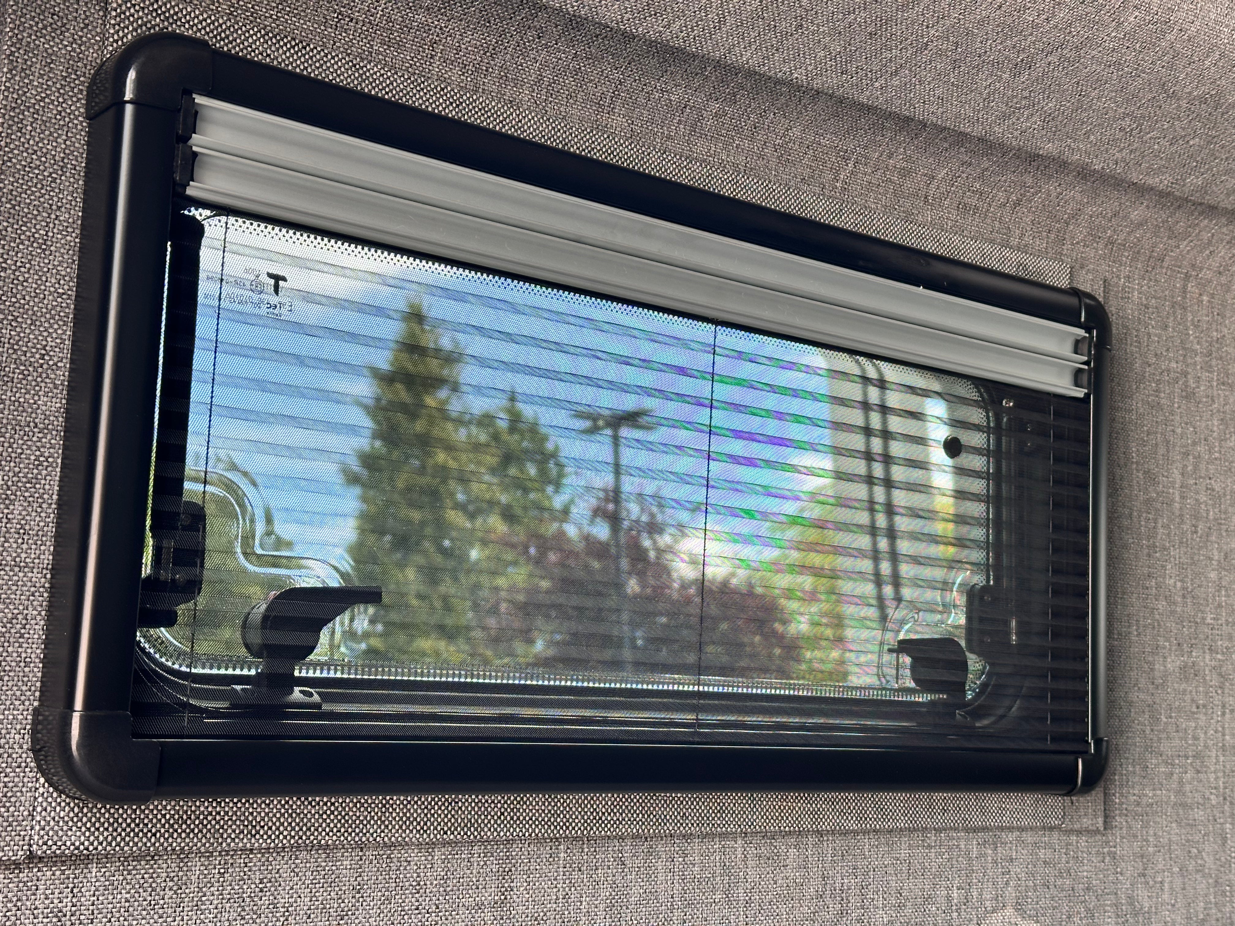 Glass & Acrylic Dual Pane Camper Window 35.43" x 17.71"