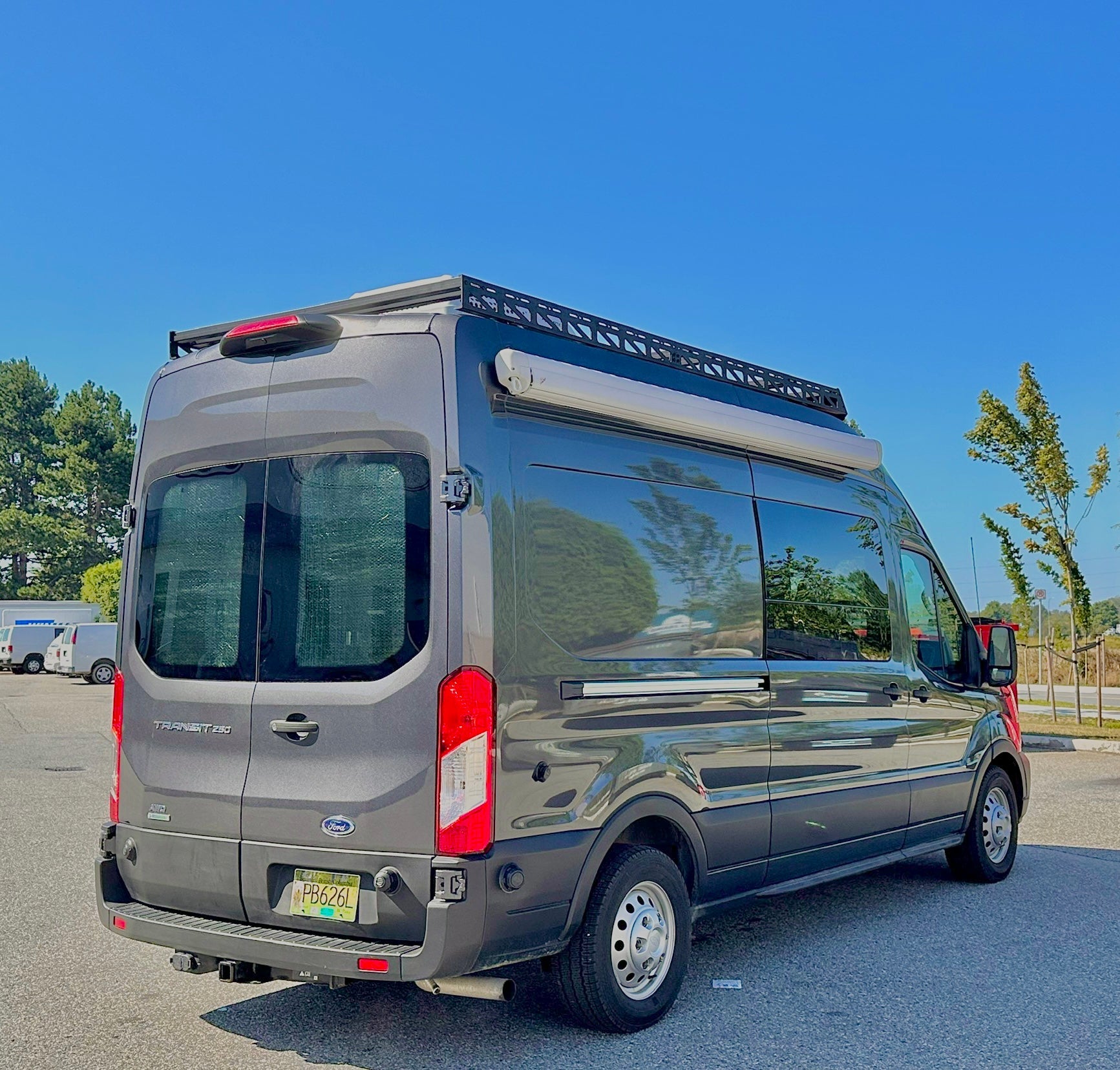 Ford Transit Modular Aluminum Roof Rack