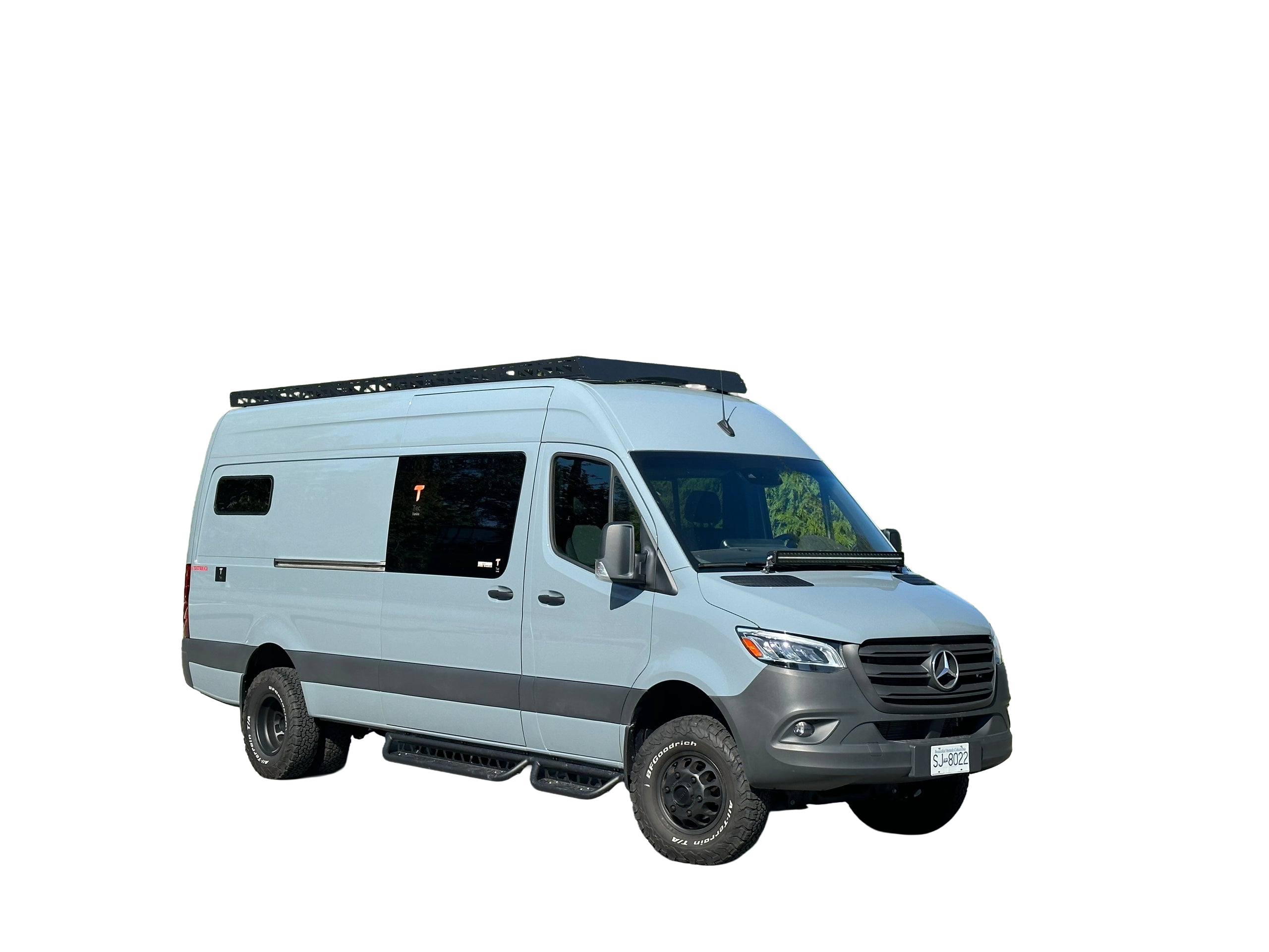 Running Boards - 3-Piece Set for Sprinters - Tec Vanlife