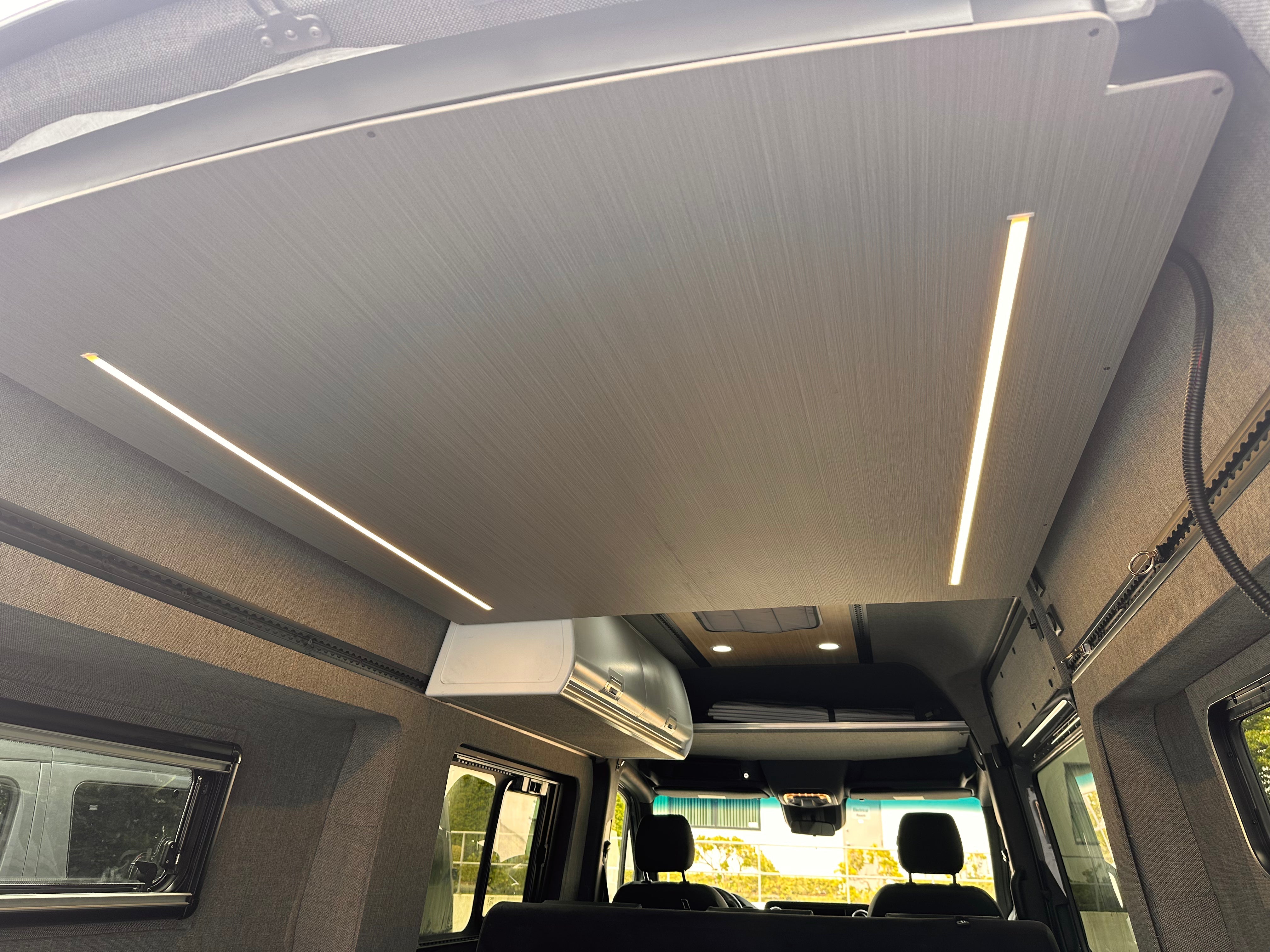 RoamLabX Camper Van Expandable Elevator Bed