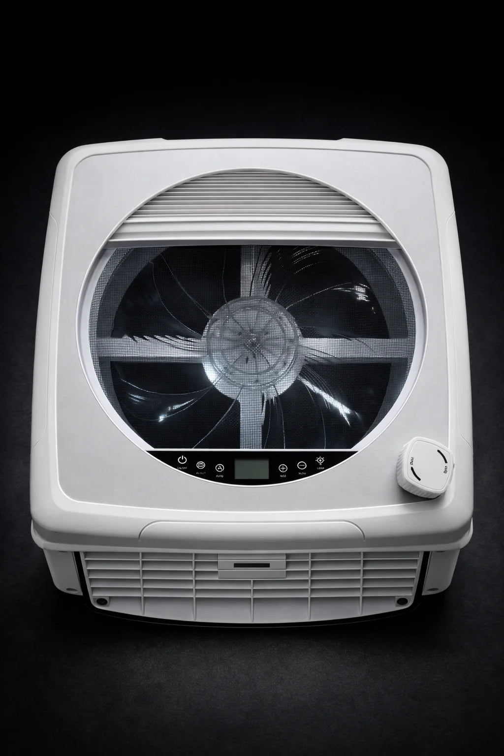 Tec Van - ProBreeze Roof Fan - Smoke Lid, White Interior
