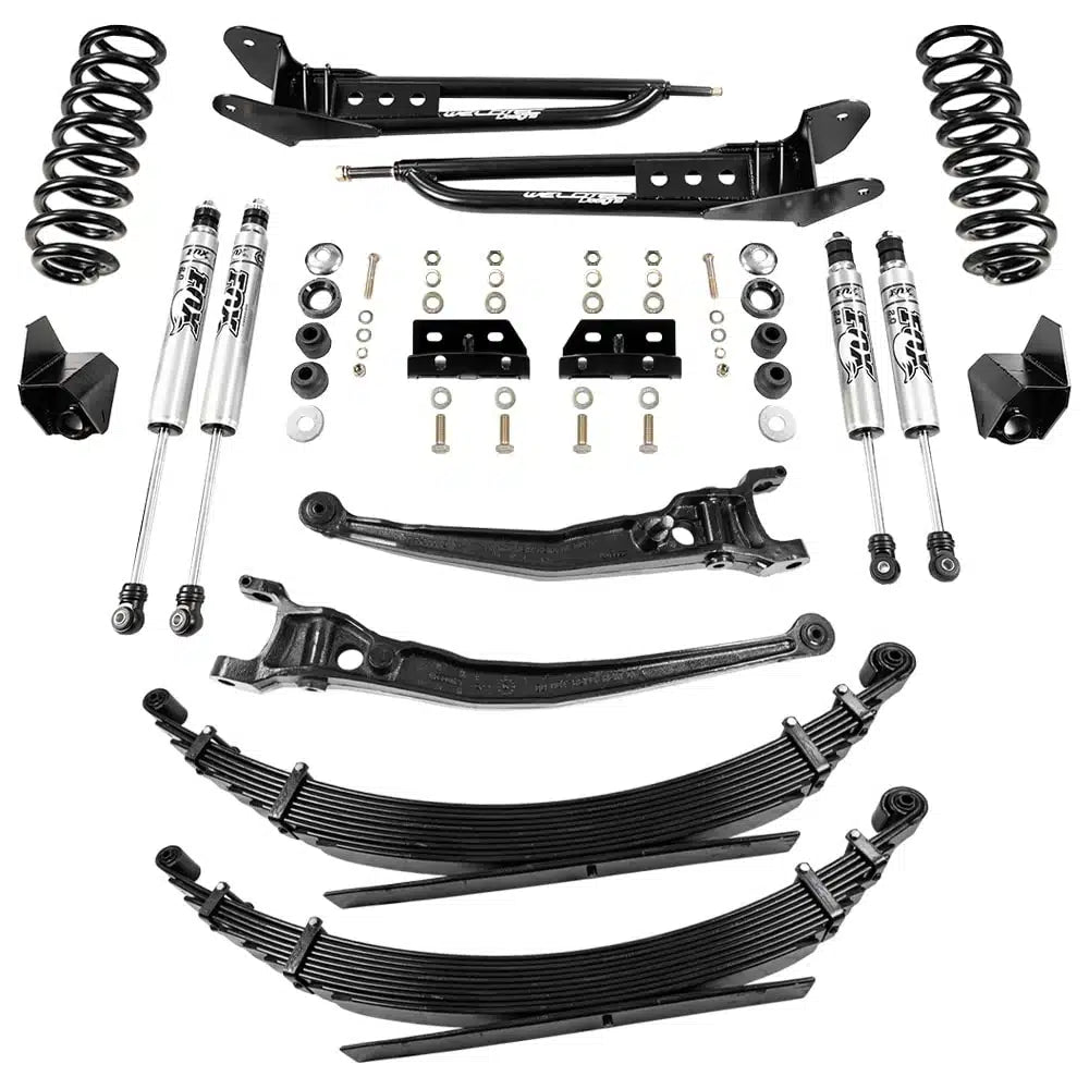 Ford E-Series Class C RV 4‘’  Lift Kit Progressive Leaf Springs “Adventurer”