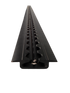 Flanged L Track For Campers - Anodized Matte Black