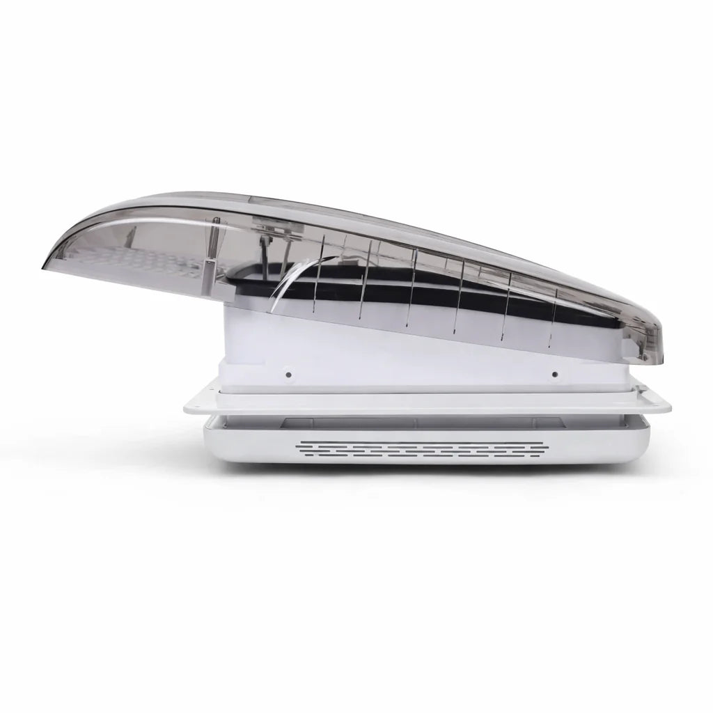 Tec Van - ProBreeze Roof Fan - Smoke Lid, White Interior